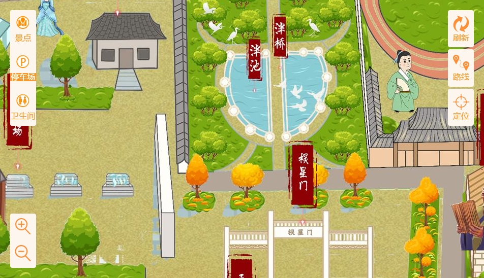 新乐手绘地图景区语音讲解导览系统：智慧景区建设的基石